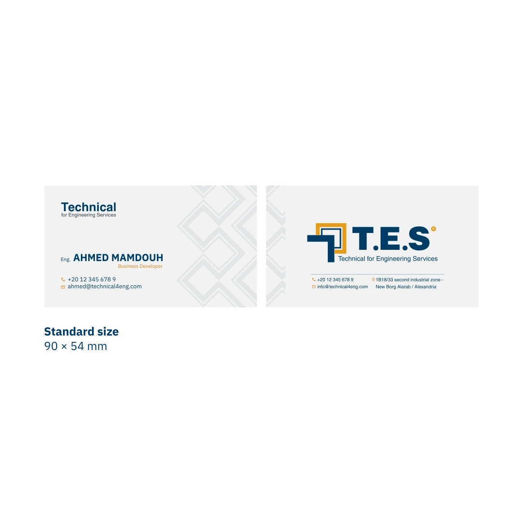 T.E.S. brand identity